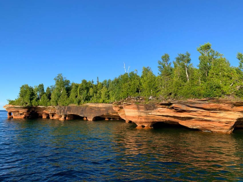 Apostle Islands, Wisconsin-the clutter